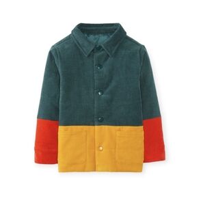 Hanna Andersson Size 90cm/3T Corduroy Padded Jacket - Juniper Multi